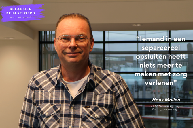 Afb bij interview Hans M.